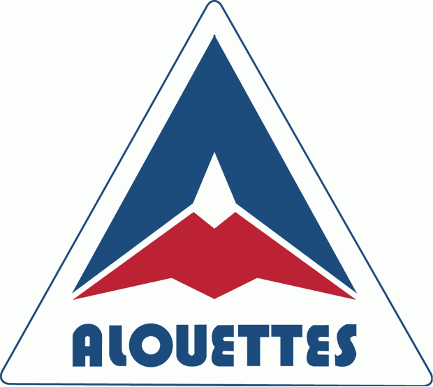 Montreal Alouettes 1986 Primary Logo vinyl decal